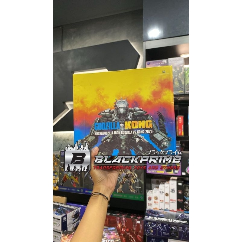 SHM Monster Arts Mecha Godzilla from Godzilla vs Kong 2021 mainan monster figure