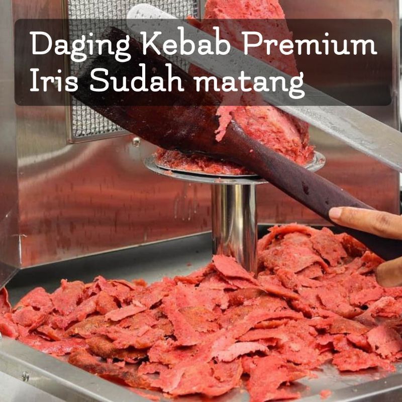 

Daging kebab slice 500gr