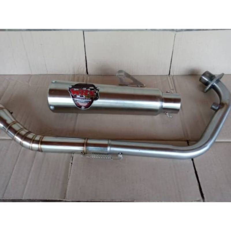 knalpot wrx baru gp6 gelas buat motor satria Fu Vixion CBR New facelift Jupiter MX king Sonic GSX bi