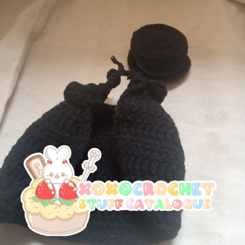 Amigurumi Topi Jubah Ciel Phantomhive