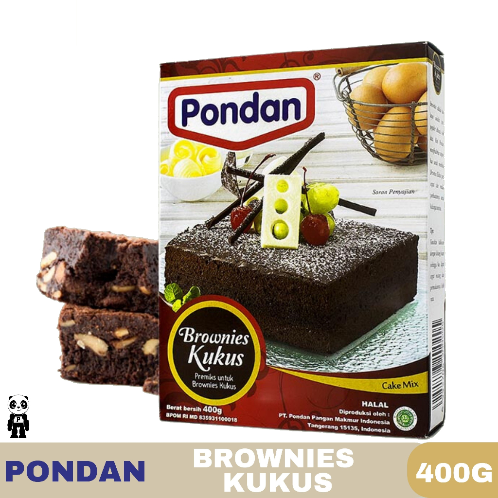 

Pondan Brownies Kukus 400g Premiks Brownis Instant