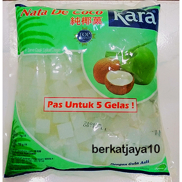 

Kara Nata De Coco Plain Kotak Dice Kemasan 1 kg