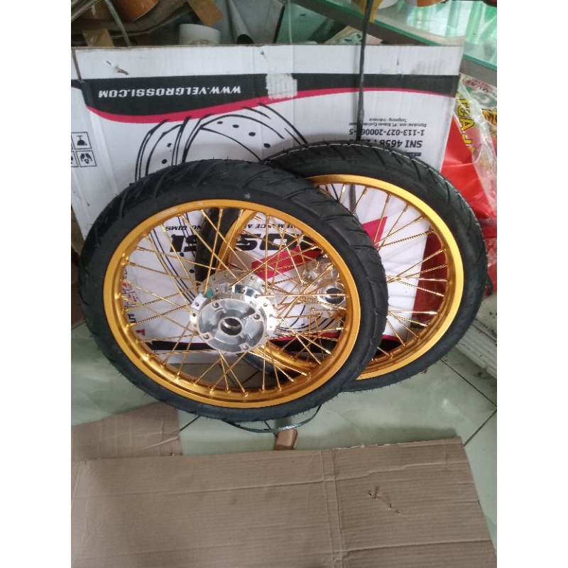 velg Jari jari Jupiter z, Vega ZR/MX old ring 17 x140/140 plus ban