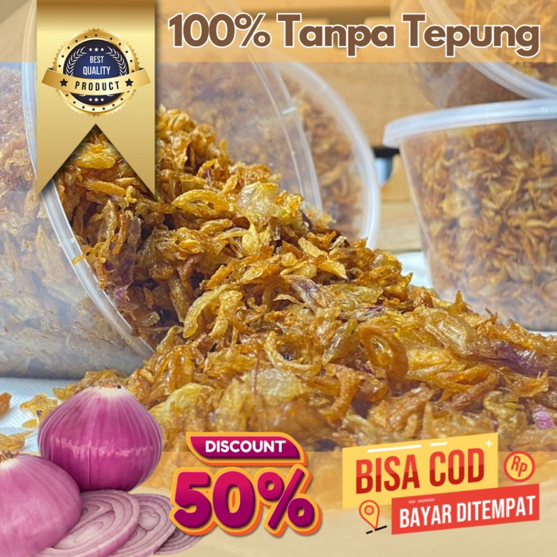 

Bawang Goreg Murni 100% Tanpa Tepung | Bawang Goreng Great A | Bawang Goreng Kriyuk Tanpa Tepung