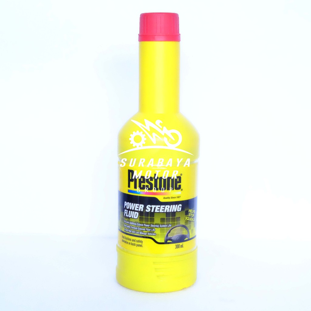 PRESTONE MINYAK REM POWER STEERING FLUID MOBIL 300ML MERAH