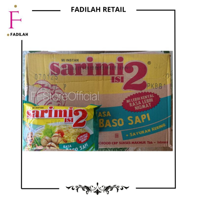 

SARIMI ISI 2 Rasa Baso Sapi 1 Dus isi 24 Bks