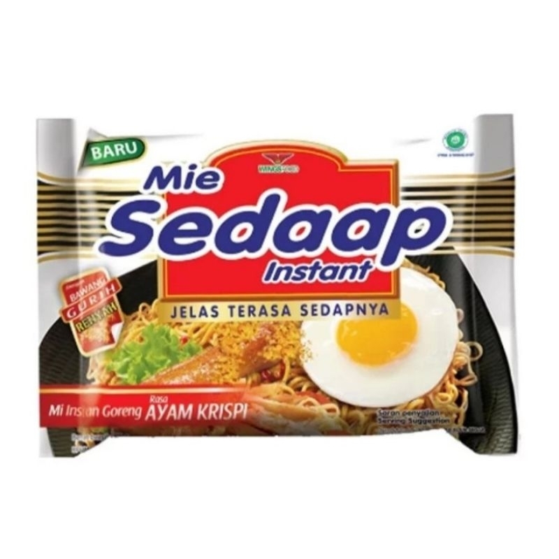 

SEDAAP MIE INSTANT GORENG AYAM KRISPY 88GR