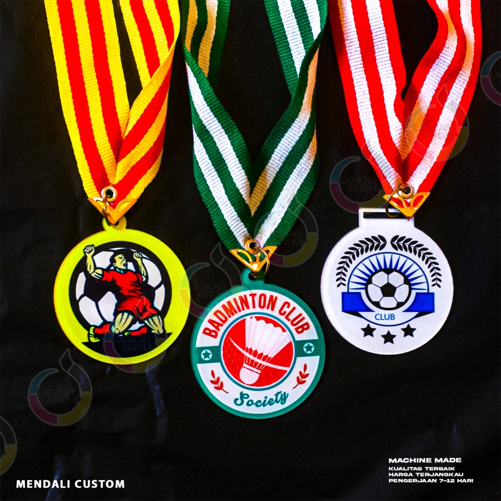 Medali Custom Arilik Wisuda Graduation Kelulusan Best Friend Perpisahan Sekolah TK SD SMP SMA SMK