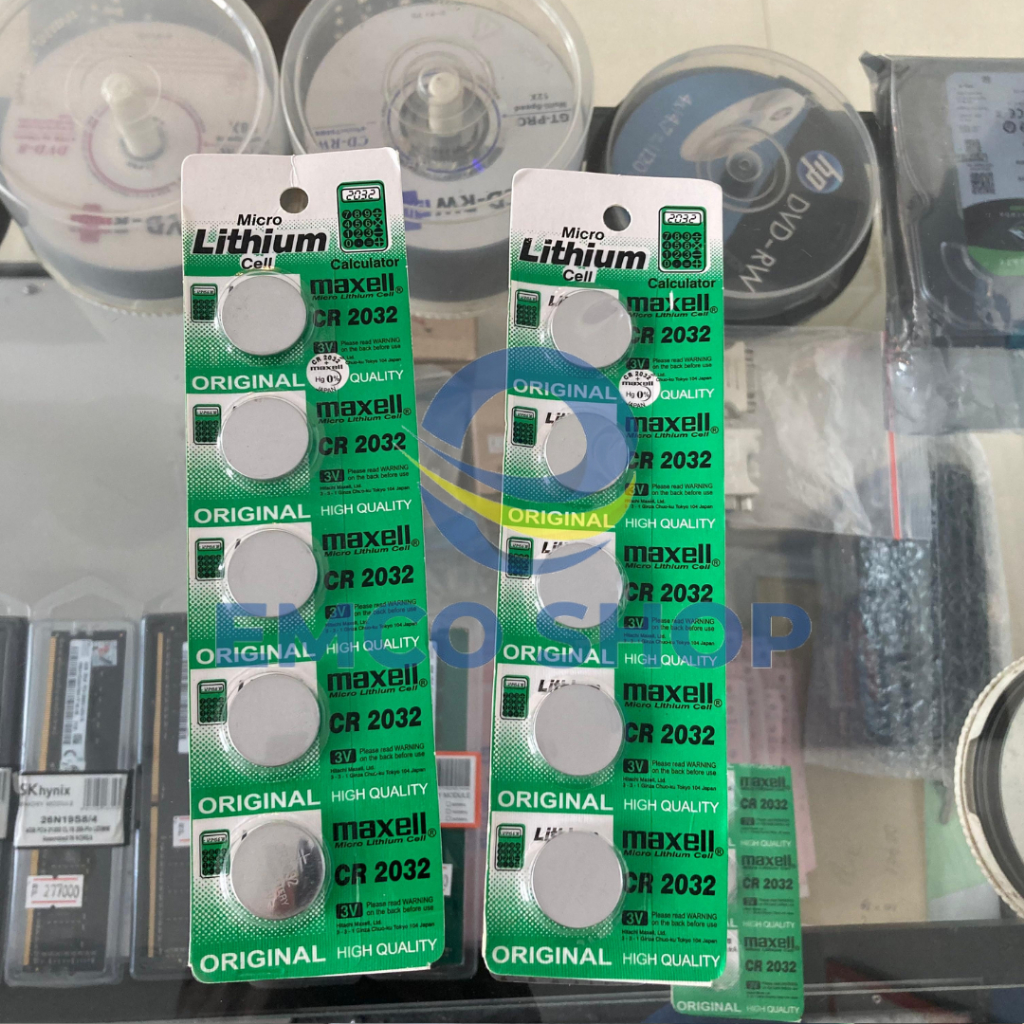 Baterai CMOS PC KOMPUTER CR2032 C-mos CR-2032 ORI