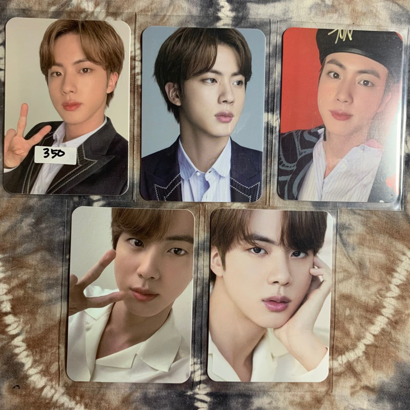 [READY] PHOTOCARD PC BTS JIN DICON MEMBER SET KR KOREA BARET