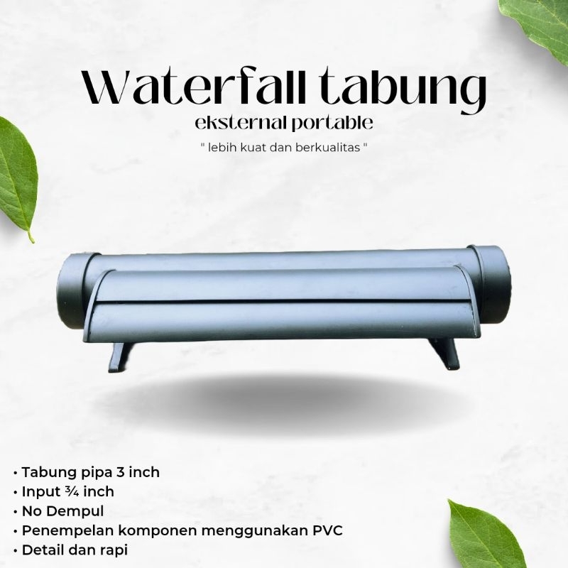 waterfall kolam koi portable 30 cm