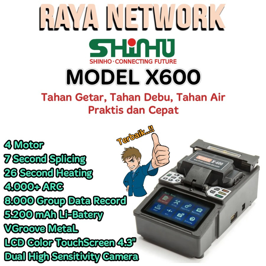 SHINHO Splicer X600