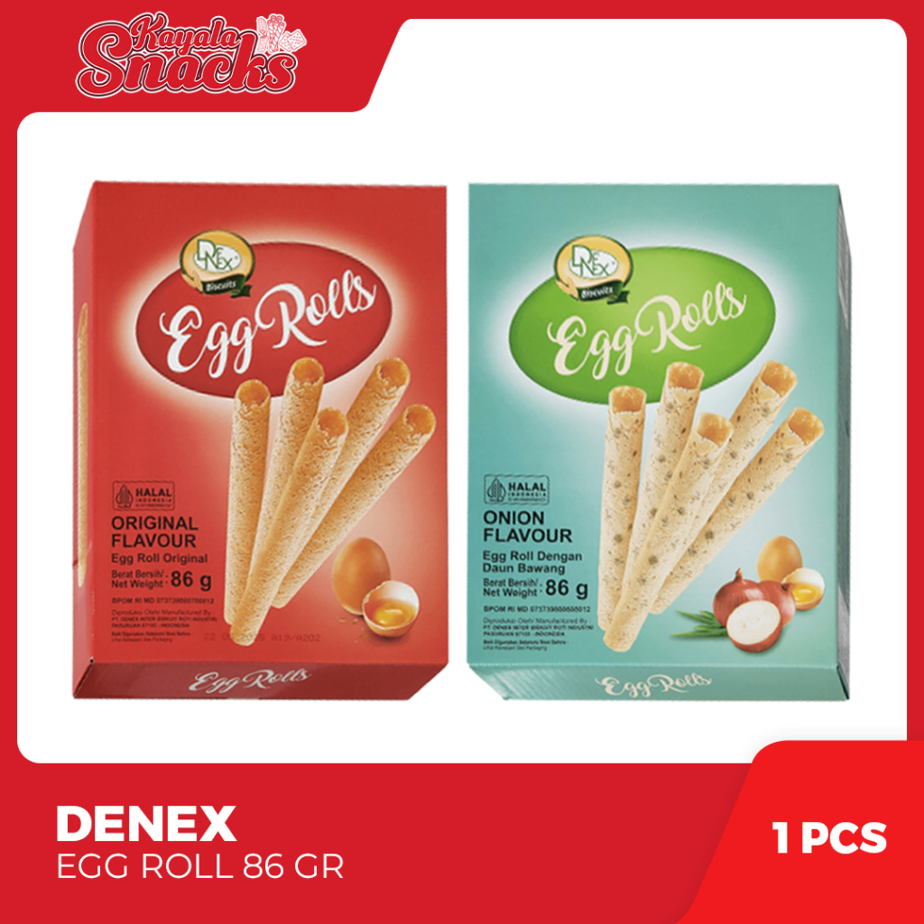 

DENEX Egg Rolls 86g