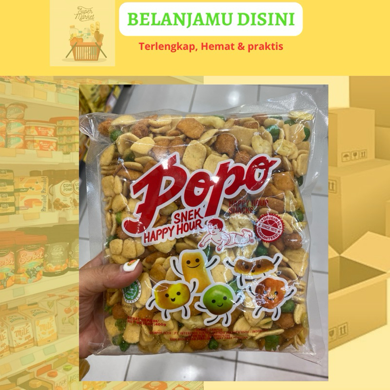 

SNACK POPO MARUKU 400 gram