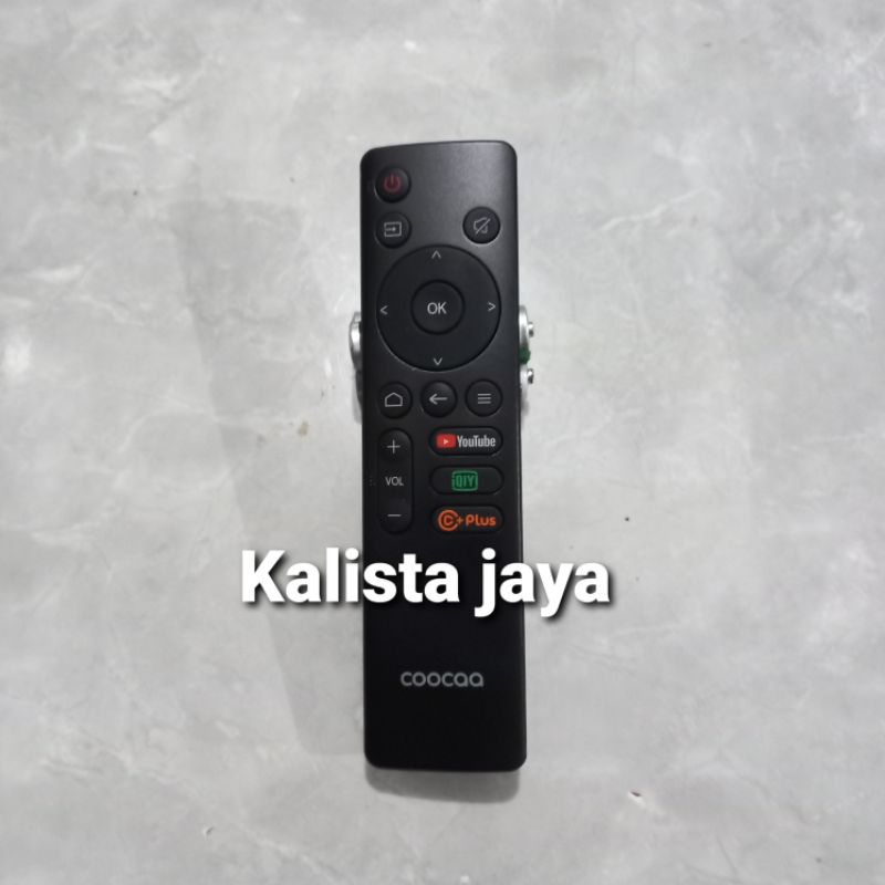 REMOTE REMOT SMART TV COOCAA YOUTUBE IQIYI PLUS ORIGINAL