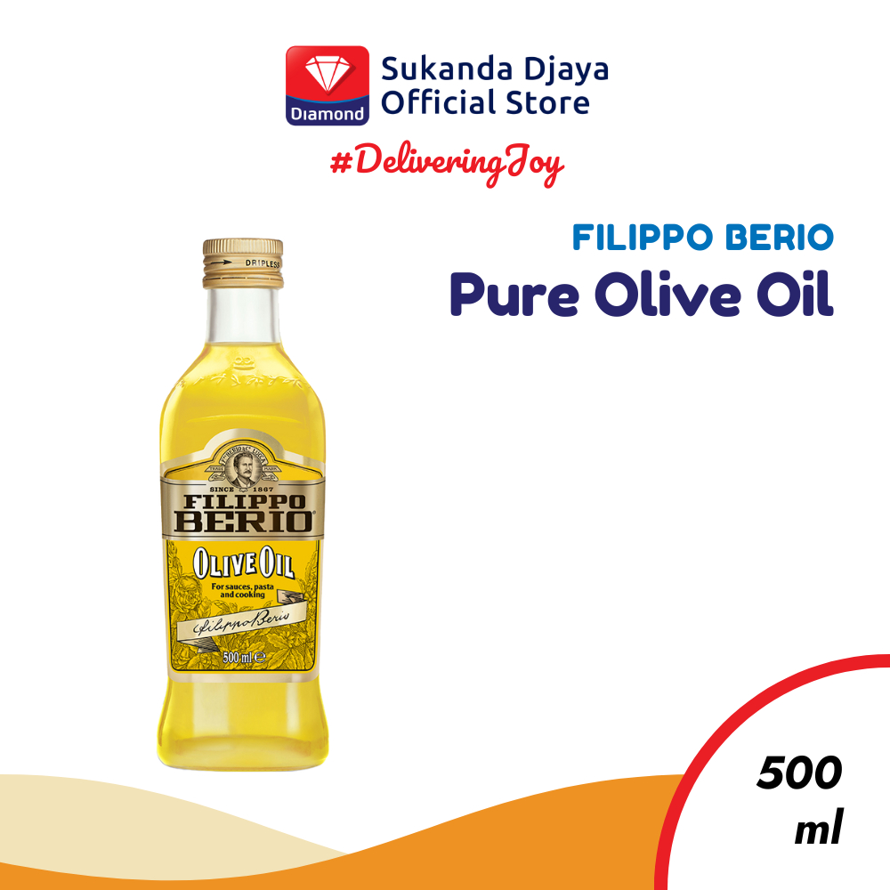 

Filippo Berio Minyak Zaitun Pure Olive Oil 500 Ml