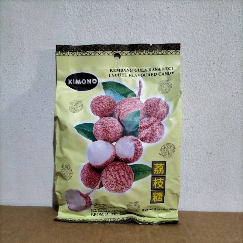 

permen leci kimono lychee candy 150 gr/kimono lychee candy FM