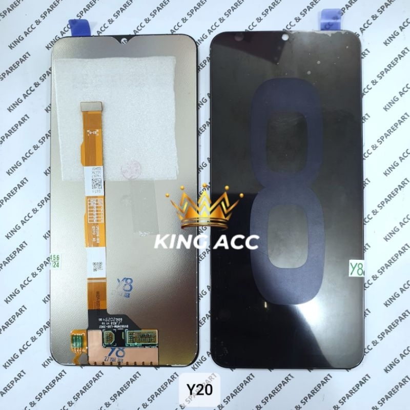 LCD TOUCHSCREEN VIVO Y20 V2027 Y20S V2029 Y12S V2026