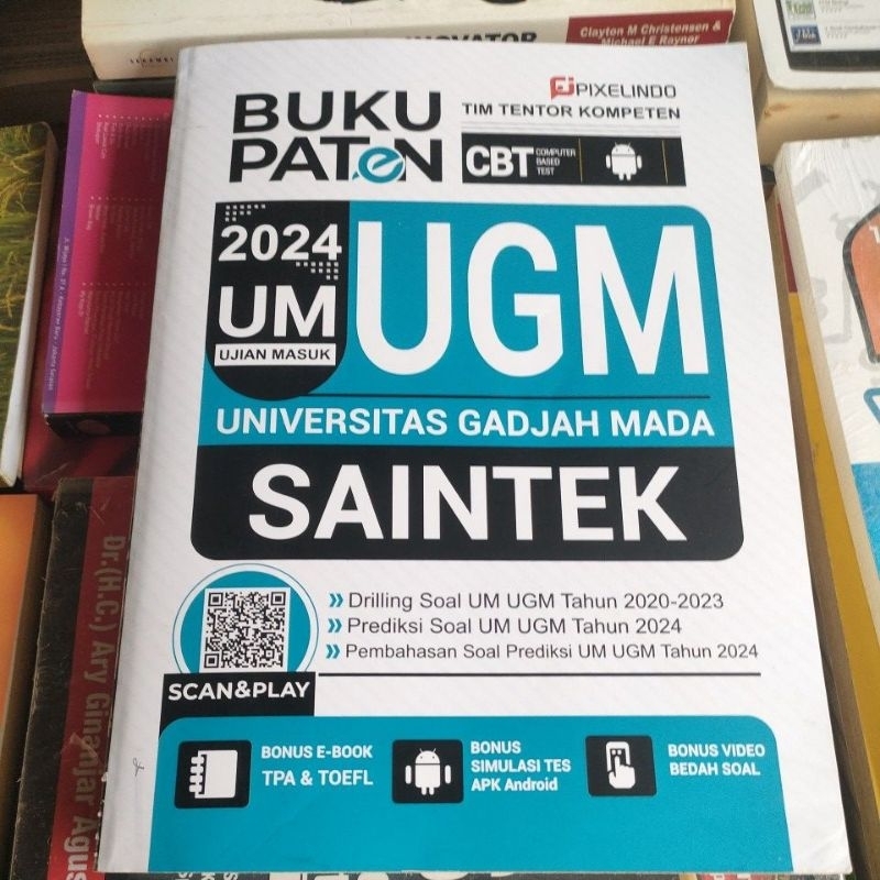 Buku Paten UGM Saintek 2024