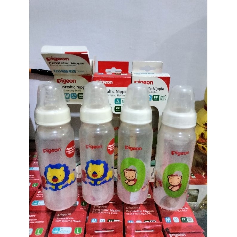 dot pigeon peristaltic nipple 240ml/ dot pigeon 240ml motif