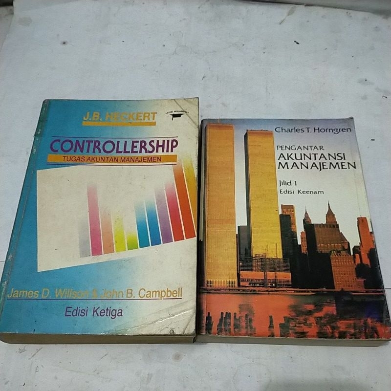 ORIGINAL CONTROLLERSHIP tugas akuntansi manajemen PENGANTAR AKUNTANSI MANAJEMEN JILID 1 EDISI KEENAM