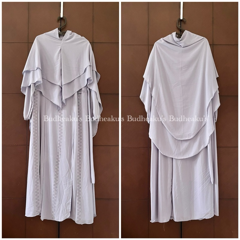 Gamis set  Syari Lilac