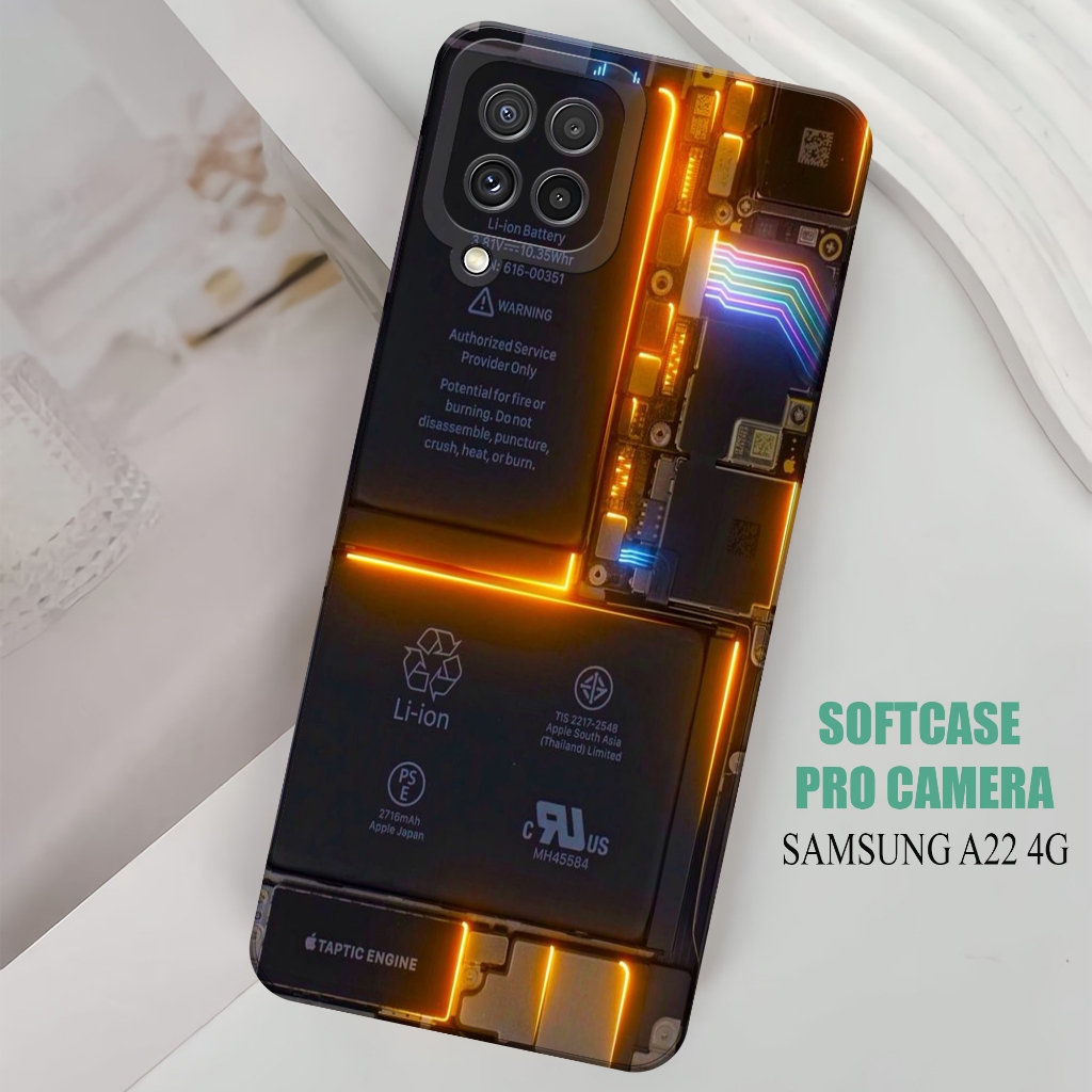 Case SAMSUNG  A22 4G - SAMSUNG  A22 4G  Terbaru - Softcase  SAMSUNG  A22 4G  - Softcase Pro Camera -