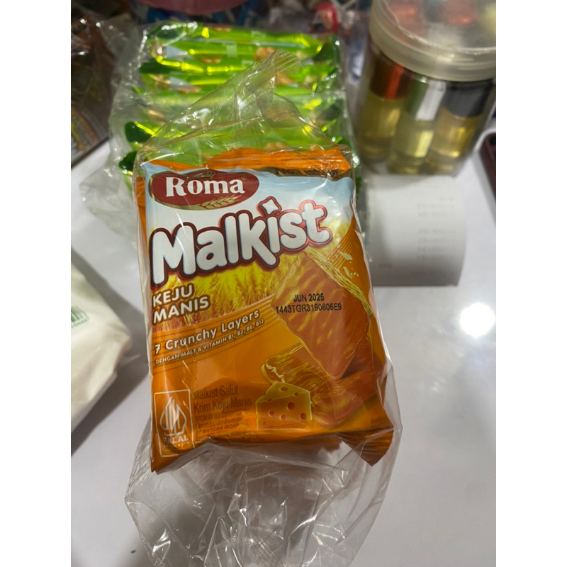 

malkist sachet coklat/abon/kelapa kopyor/keju