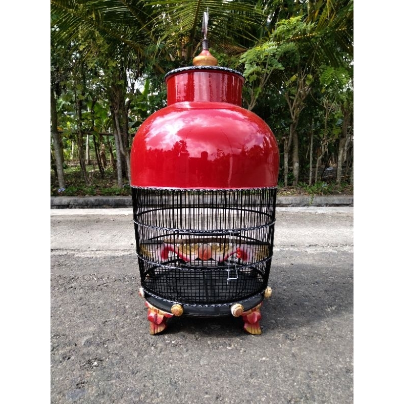 Sangkar Perkutut TENONGAN full bambu