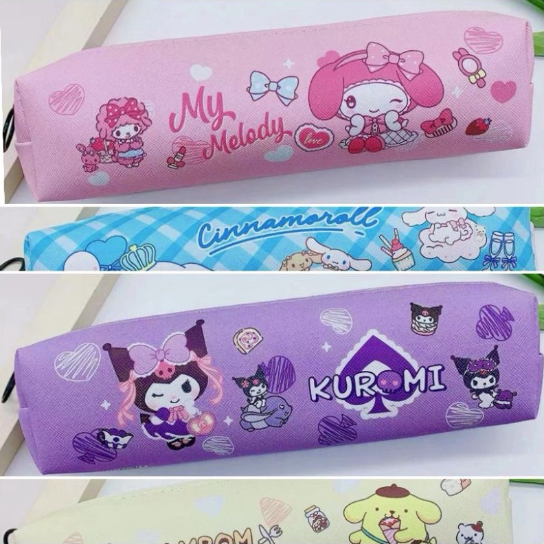 

12Pc Tempat Pensil Saku dan tempat Pensil lontong Souvenir Ulang Tahun Alat Tulis Kantor Dan sekolah KODE B9X6