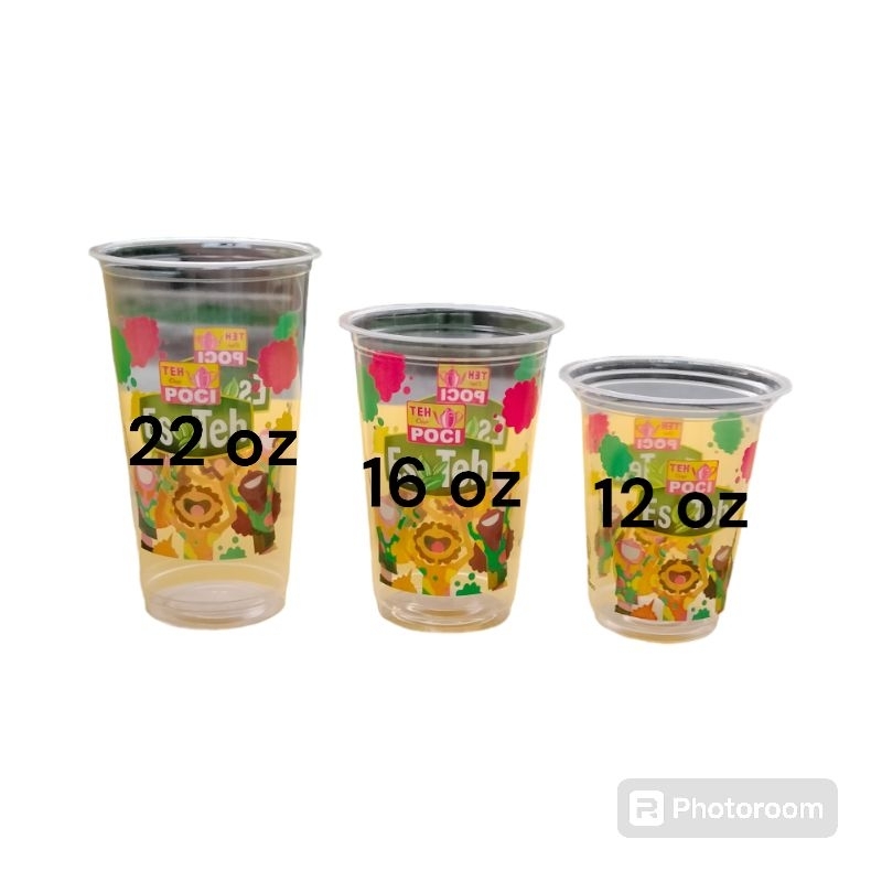 Cup 12oz 16oz 22oz isi 50pcs