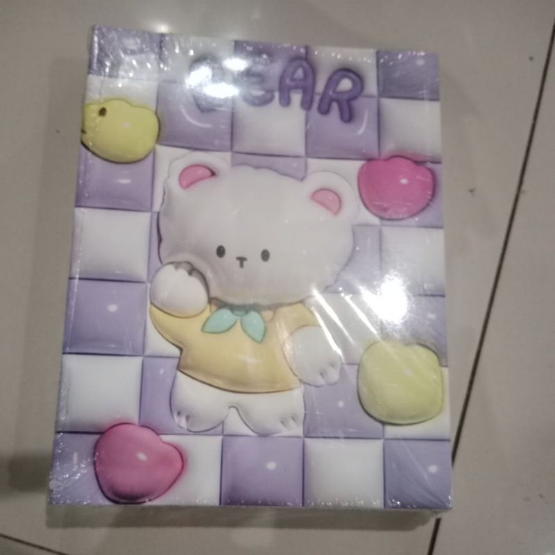 

1 pak buku tulis trully isi 38 gambar beruang isi 10 biji