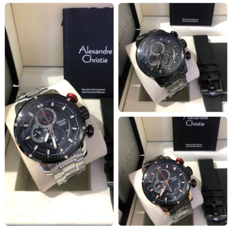 JAM TANGAN PRIA ALEXANDRE CHRISTIE 6239/ AC 6239/ AC 6239 ORIGINAL