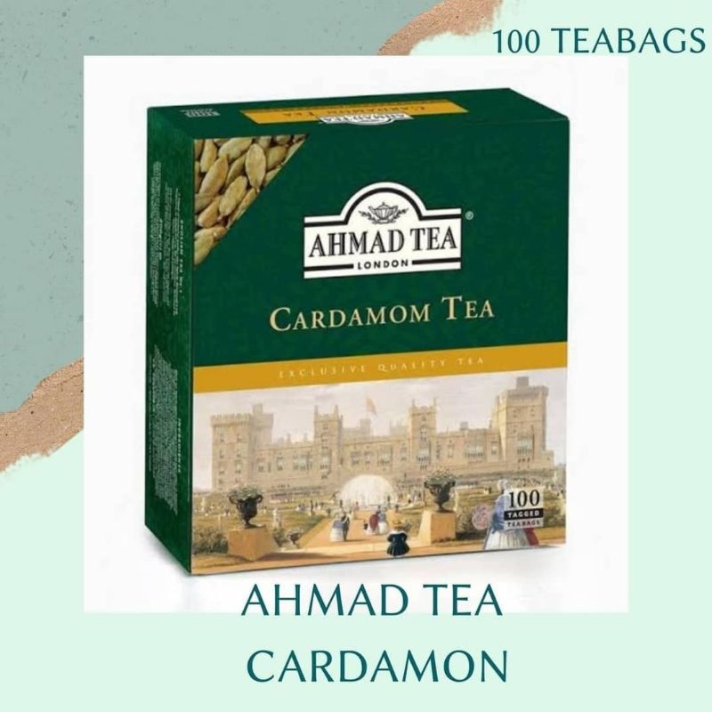 

Ahmad Tea Cardamon Ori Saudi Makanan Khas Arab Teh Celup 100bj