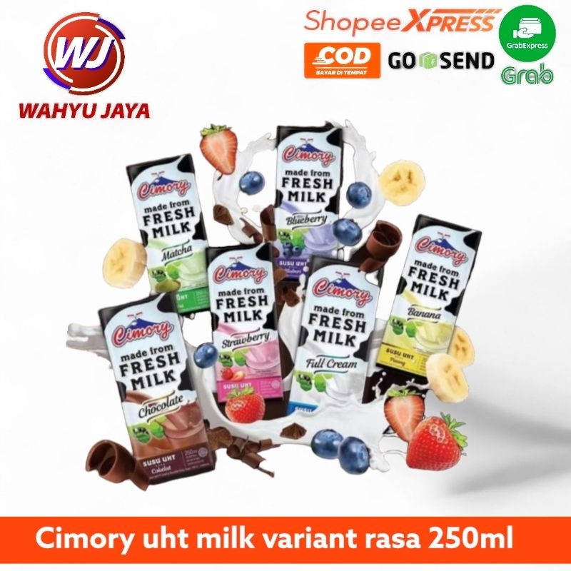 

Cimory uht milk variant rasa 250ml