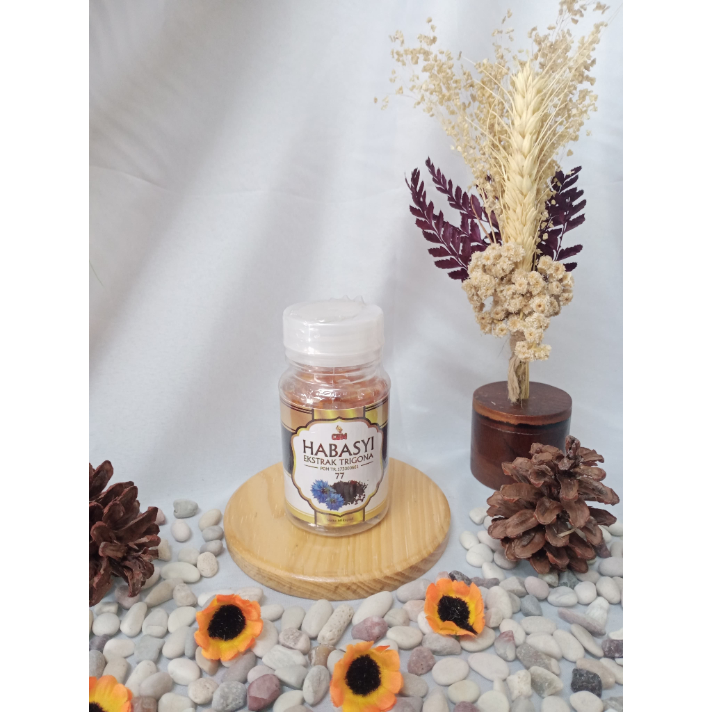Habbasyi Ekstrak Trigona 4 in 1 (Habbasyi oil, Propolis, Garlic & Zaitun Oil) Isi 60 Kapsul