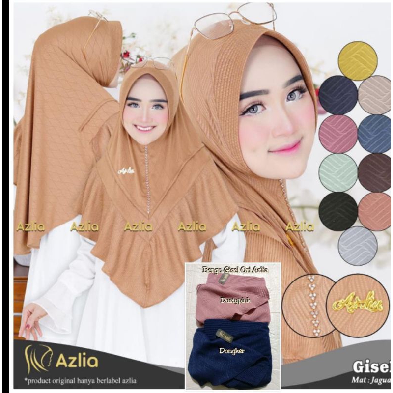 Hijab Gisel/Bergo azlia hijab