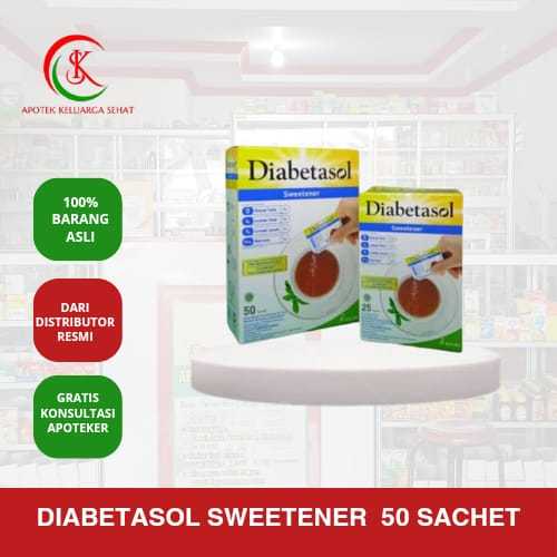 

DIABETASOL SWEETENER 50 SACHET