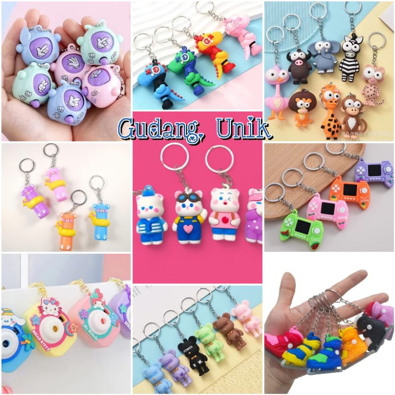 BlindBox Gantungan Kunci Keychain Korea Lucu Random