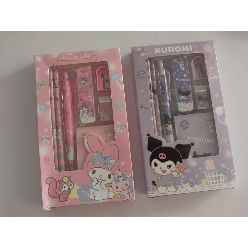 

Set Alat Tulis Sanrio/Set ATK Sanrio/Paket Alat Tulis Sanrio