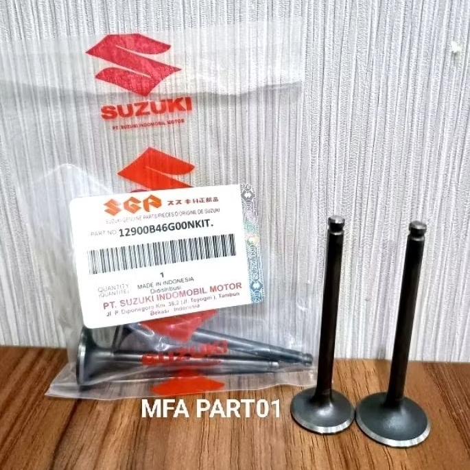 Klep Set Payung Klep Suzuki Spin 125 ori