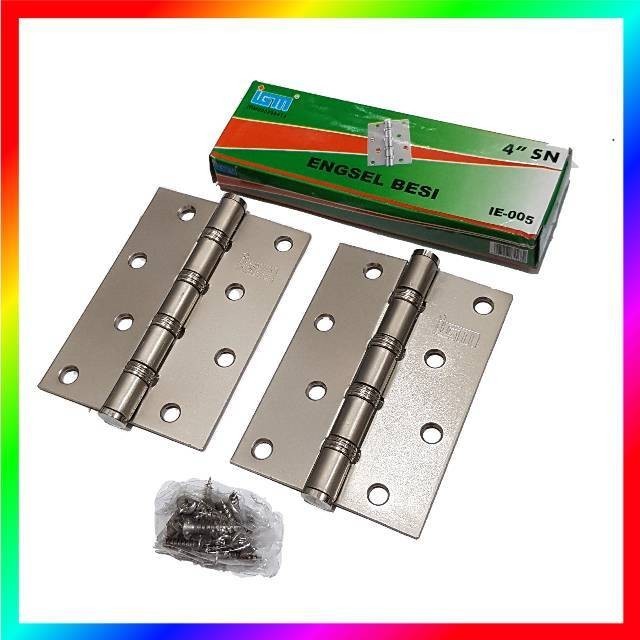 Engsel Jendela IGM / Engsel Pintu / Engsel Plat IGM 3” 4” / Engsel Murah 3” 4”