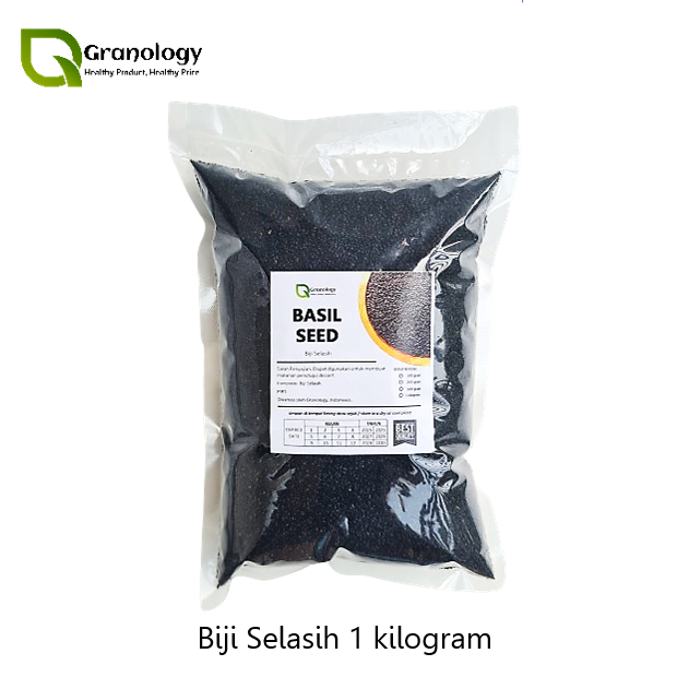 

Biji Selasih / Basil Seed (1 kilogram) by Granology