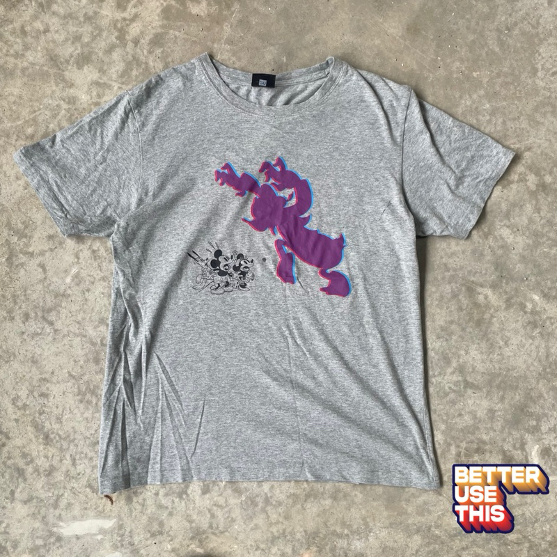 Tshirt Kaos GU x Disney