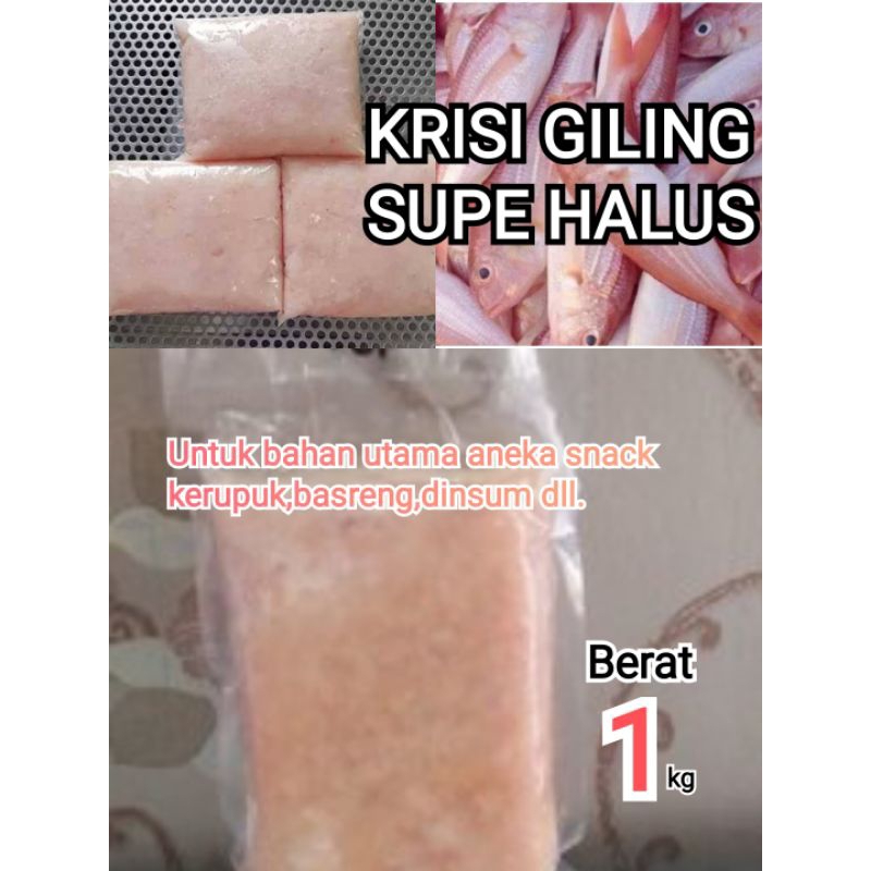 

DAGING KRISI GILING 1kg