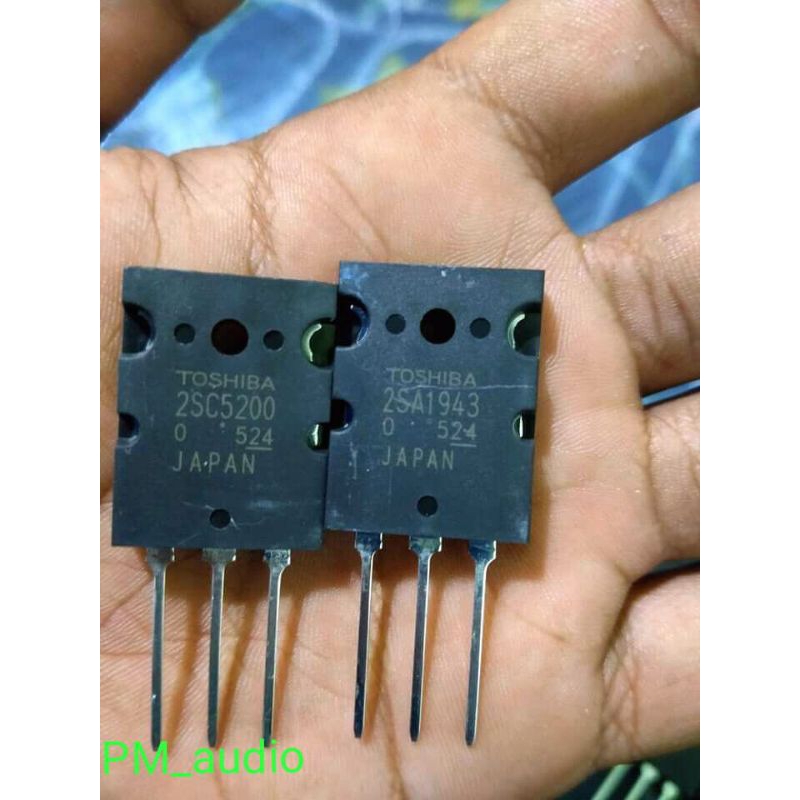 transistor toshiba C5200 A1943 lot 524