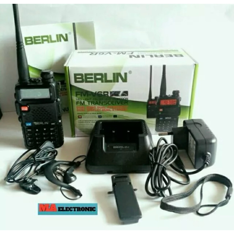 HT BERLIN HANDY TALKY BERLIN FM-6R FM6R FM 6R  Dual Band original Berlin