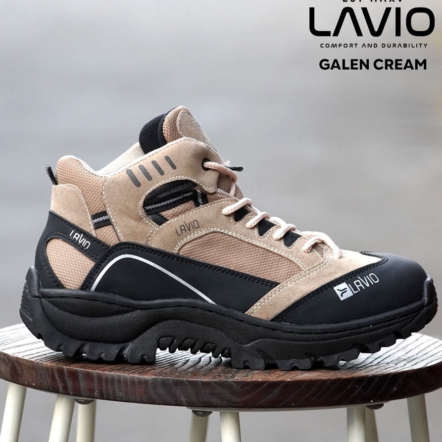 KODE C86W Sepatu Safety Proyek Gunung Hiking Touring Lavio Galen Outdoor Ujung Besi Pria Terlaris