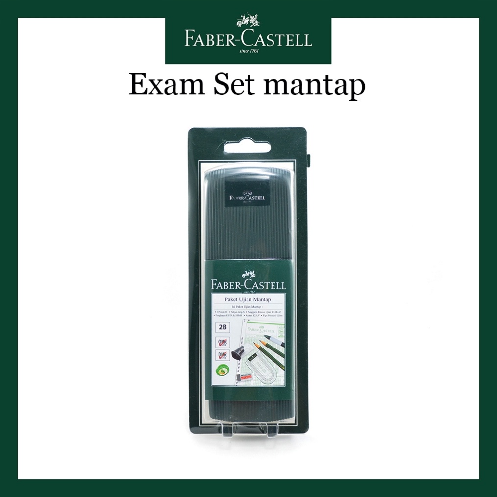 

Kotak Pensil Faber Castell Paket Ujian Mantap Faber Castell KODE X9D3