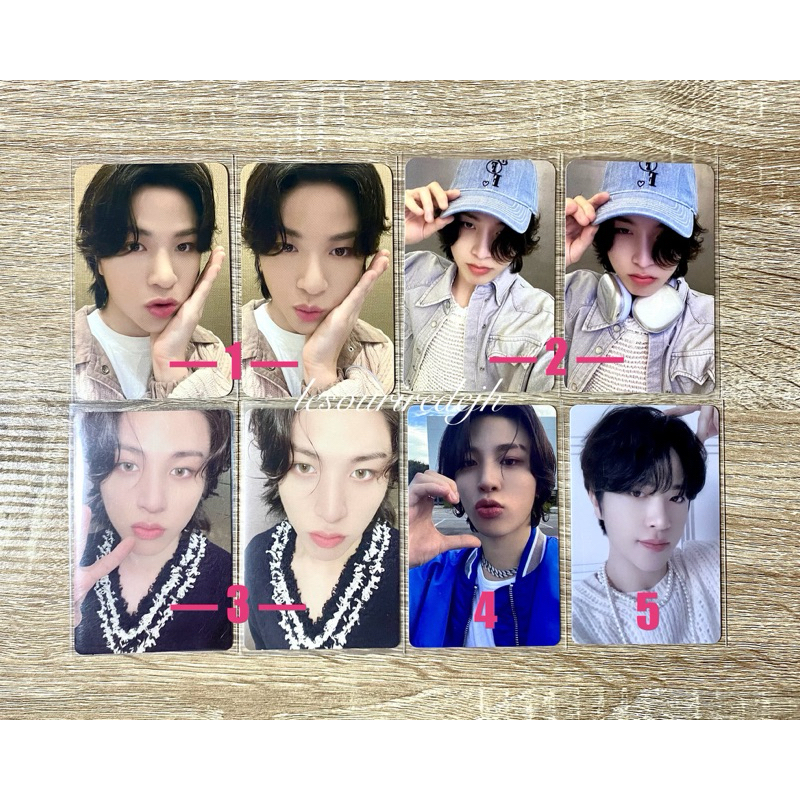 pc junghwan luckydraw tc fs set treasure